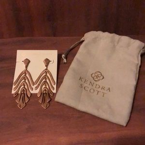 Kendra Scott Luca Earrings (Rose Gold)